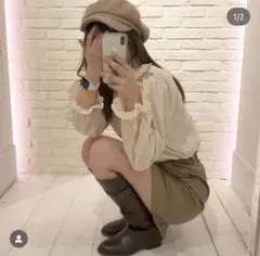 NICE CLAUP ブラウス