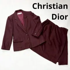 希少】Christian Diorネクタイ ヴィンテージ 3ピーススーツコーデ 