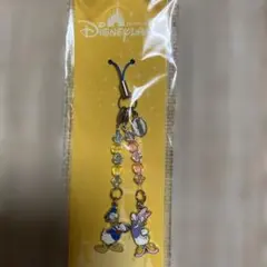 香港ディズニー ドナルド デイジー ストラップ
