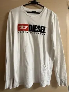 DIESEL ロングスリーブTシャツ ホワイト M