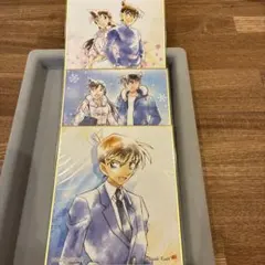 名探偵コナン ミニ色紙 3枚セット 工藤新一&毛利蘭