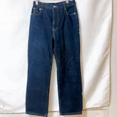 ストレートデニム ダークブルー PAGEBOY