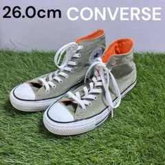 コンバース オールスター ミッドカット エムエーワン ミリタリーテイスト 厚底