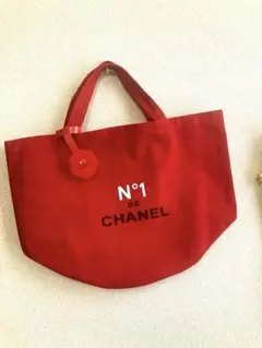 CHANEL トートバッグ ノベルティ レッド - メルカリ
