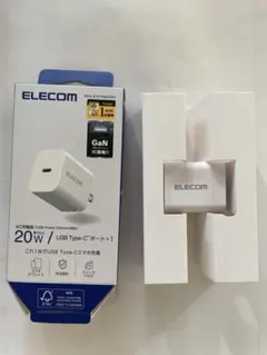 【a-18】ELECOM 20W USB Type-充電器 MPL-AC20W