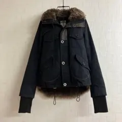 RODEO CROWNS ミリタリージャケット ボア付き
