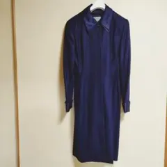 美品【Paul Stuart】　ポールスチュアート　ワンピース　ネイビー9号