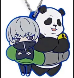 呪術廻戦 キャラばんちょうこうラバーマスコット 狗巻棘＆パンダ