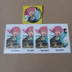 あんスタ　9周年　缶バッジ　ぱしゃっつ　姫宮桃李