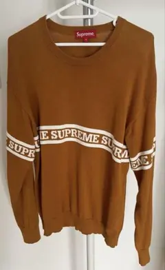 Supreme ブラウン ニットセーター Lサイズ 2026年最新】SUPREME カラー：ブラウン系 メンズ ニット・セーターの