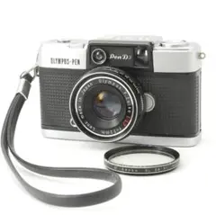 整備済 オリンパス OLYMPUS PEN-D3 コンパクトハーフフィルムカメラ OLYMPUS PEN フィルムカメラ 中古 D3 olympus pen