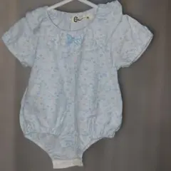 CROISSANCE BEBE ロンパース 80cm 花柄