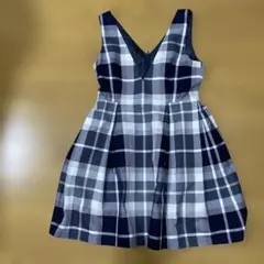 BLUELABEL CRESTBRIDGE ノースリーブ膝丈ワンピース