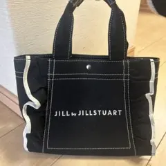 JILL by JILLSTUART フリルトートバッグ ブラック 小サイズ