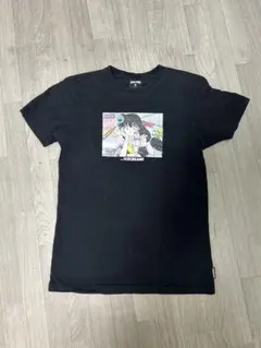 【即購入OK】ICECREAM アニメ風プリントTシャツ 黒 Sサイズ