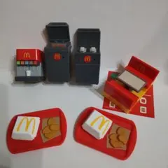 ミニチュアマクドナルド 6点セット