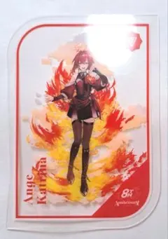 にじさんじ　８周年　特典クリアカード　アンジュ・カトリーナ