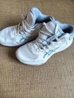 美品 ASICS アシックス NOVAFLOW2 25.0 バスケ 白 - メルカリ