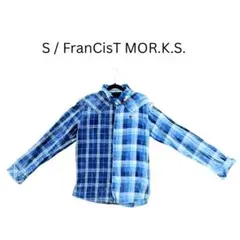 FranCisT MOR.K.S. チェック柄シャツ Sサイズ
