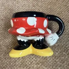 訳あり Disney Store ミニーマウス マグカップ 花瓶