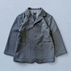 美品【BeBe】テーラード フォーマルジャケット 120cm 男の子 上品 濃紺