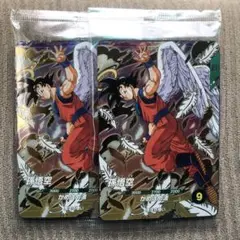 ドラゴンボール　ダイバーズ　孫悟空　ベジータ　バーダック　店舗配布　2セット