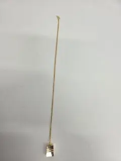 ゴールド 長方形ペンダント ネックレス