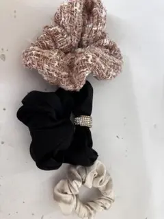 シュシュ3個入り