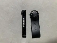 ジャンク品　porterレザー　キーホルダー　ライト