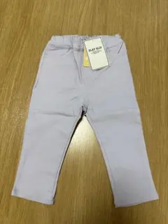 ス*ー様 SLAP SLIP 薄紫 ストレッチパンツ 90cm