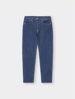 GU スリムフィット デニムパンツ 青
