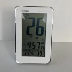 RHYTHM ラジオコントロール置時計 温度湿度表示のサムネイル