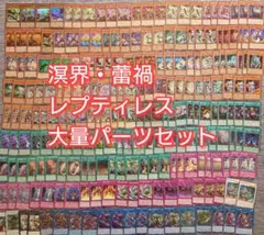パ7029　遊戯王　溟界　蕾禍　レプティレス　エーリアン　デッキ　パーツ
