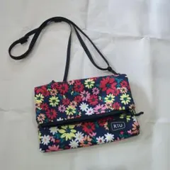 Kiu ショルダーバッグ 花柄 ウォレットバッグのサムネイル