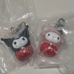 いちごめじるしアクセサリー　クロミ　マイメロディ　ガチャ