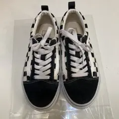 Vans チェッカー柄 スニーカー 21cm