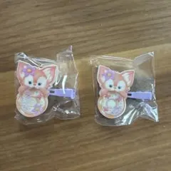 リーナベル ヘアクリップ 2個セット