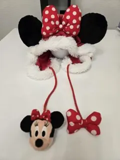 ミニーマウス ファンキャップ　クリスマス