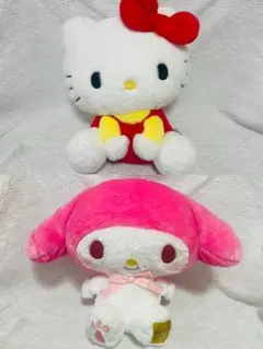 サンリオ 超超BIGぬいぐるみ セット ハローキティ&マイメロディ