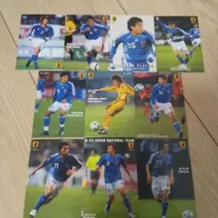 サッカー日本代表カード②