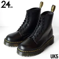 Dr.Martens UK5 24cm 1460BEX 黒 8ホール 厚底 美品