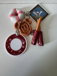 ミッキーマウス・ドナルドダック キーホルダーセット