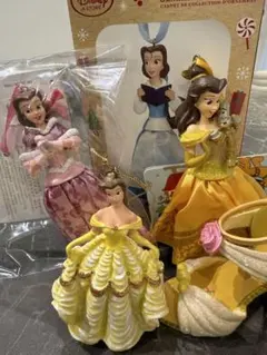 ディズニー 美女と野獣 ベル フィギュア　オーナメント　クリスマスオーナメント