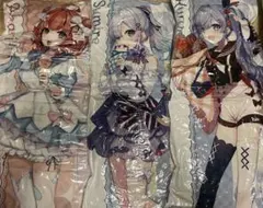 gigo ぶいすぽ　ビッグクッション　花芽すみれ　夜乃くろむ　夢野あかり