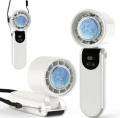 ハンディファン 冷却プレート【2025強化版モデル・瞬間冷却-19℃・折り畳み】