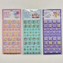 カットピースシール　トムジェリ　おぱんちゅうさぎ　サンリオキャラクターズ　正規品