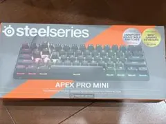 【動作確認済】SteelSeries APEX PRO MINI 本体　英字配列