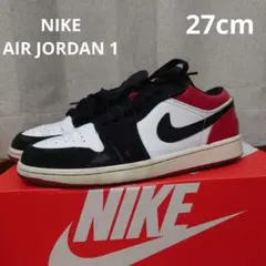 Nike Jordan 1 Low Black Toe 553558-116