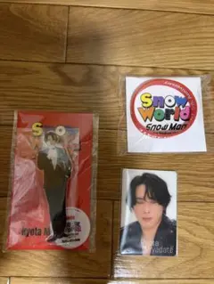 SnowMan SnowWorld 宮舘涼太3点セットアクスタ カード ラババン