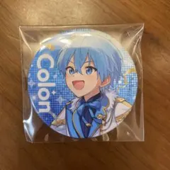 Colón 缶バッジ 青